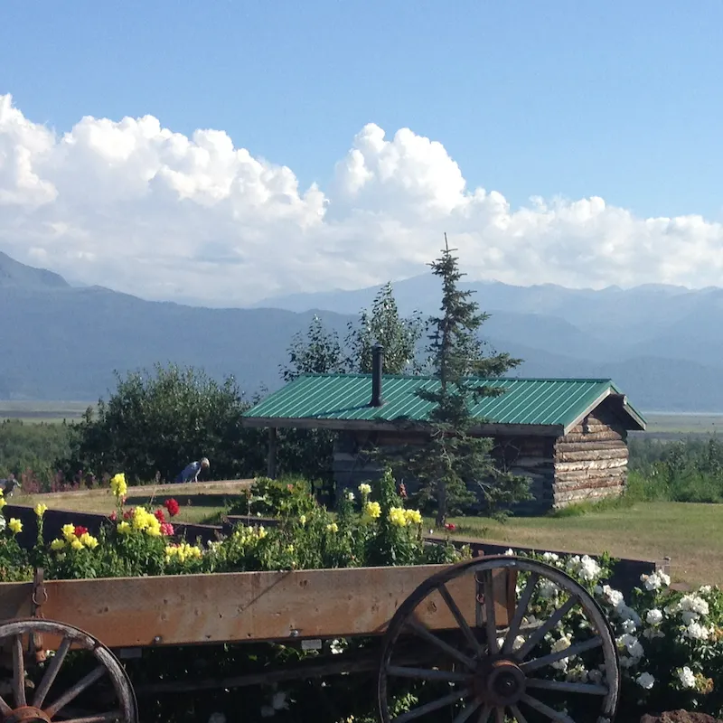 pioneer ridge bed and breakfast inn outside view green roof