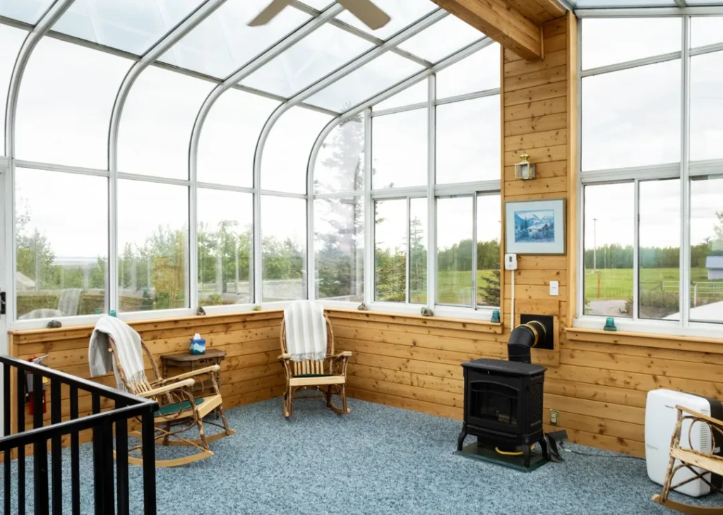 aurora sunroom pioneer ridge bright cozy sunroom